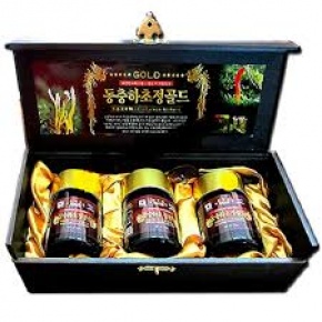 Cao Đông Trùng Hạ Thảo Hàn Quốc Hộp Gỗ 3 Hũ x 120g Chính Hãng – Bồi Bổ Sức Khỏe, Tăng Cường Sức Đề Kháng